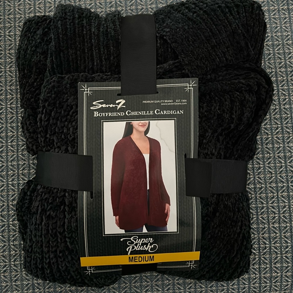 Boyfriend Chenille Cardigan